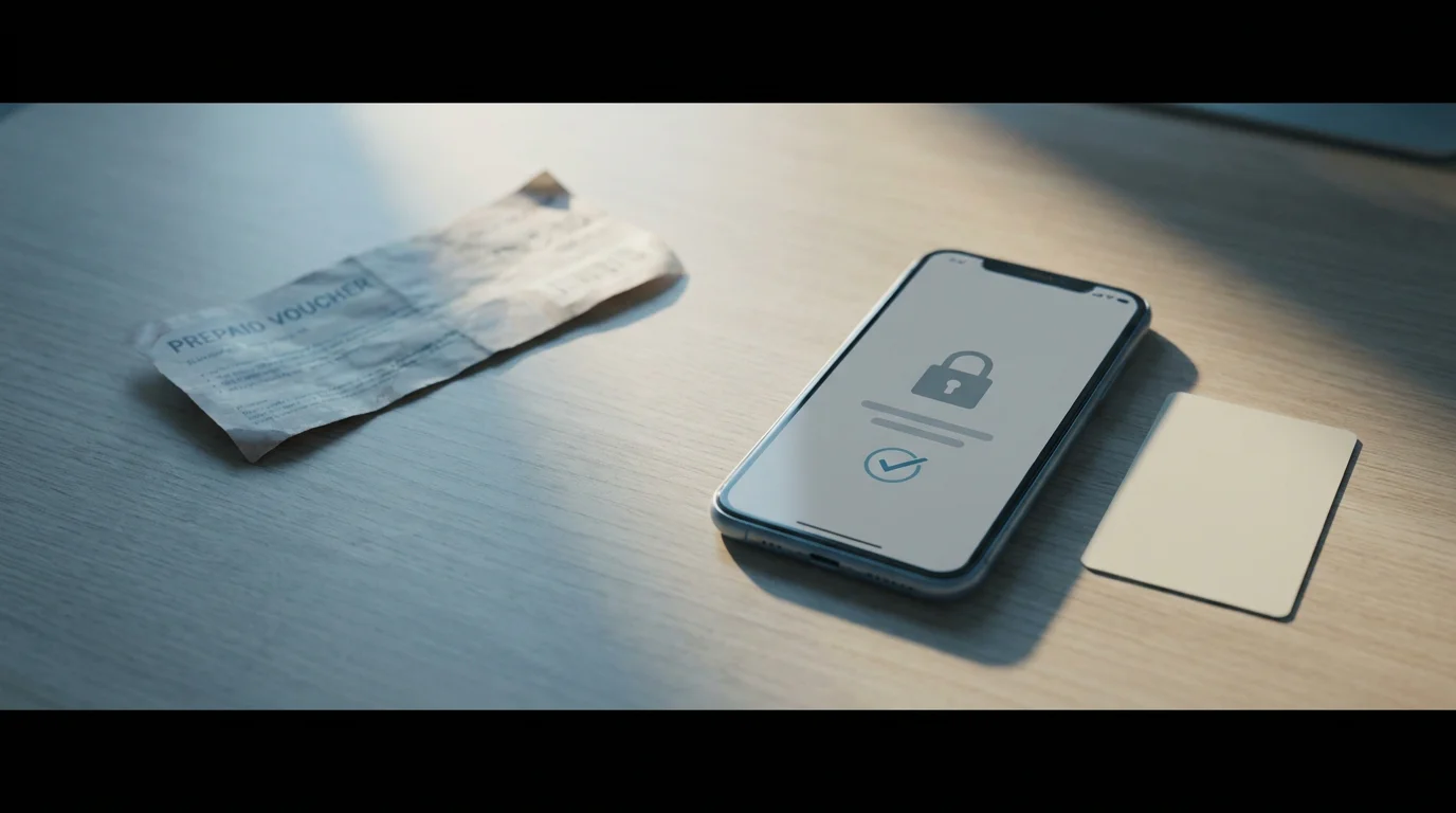 Gegenüberstellung von anonymem paysafecard-Gutschein und verifizierter Wallet-Einzahlung im deutschen Casino