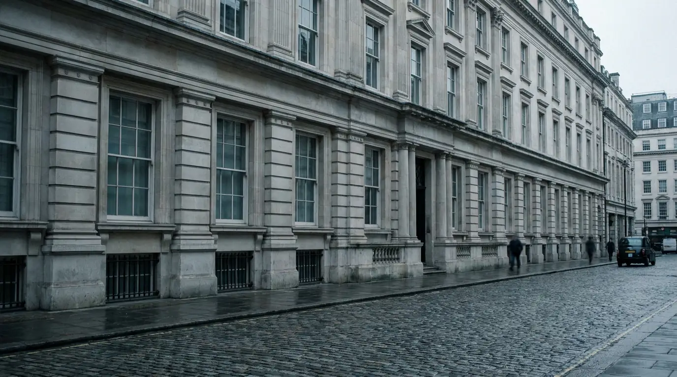 Londoner Bürofassade statt Wolkenkratzer-Symbolik für FCA-Aufsicht