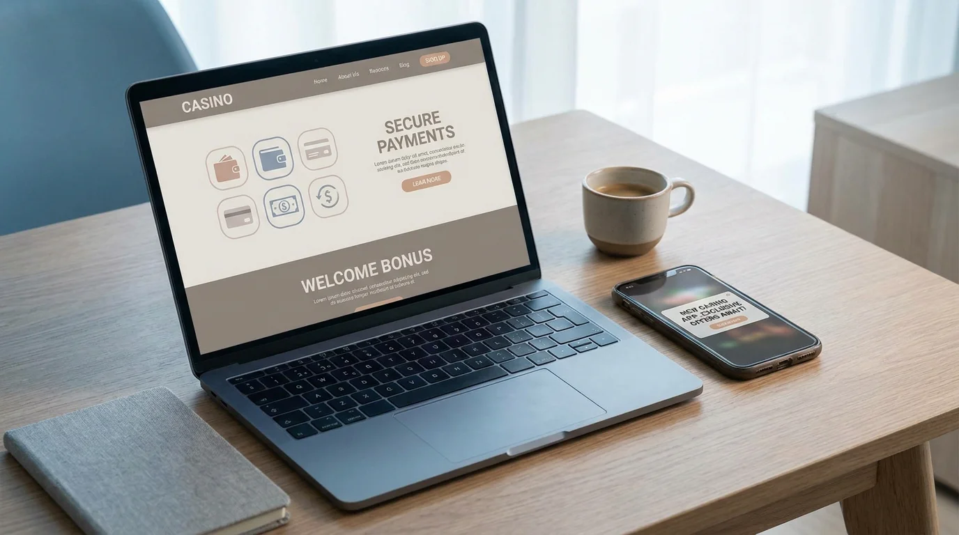 Neue Online-Casinos mit Jeton auf Bildschirm